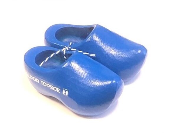 souvenir clogs with logo 10cm
