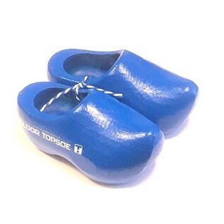 Souvenir clogs with logo or text 6cm