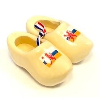 Souvenir Clogs mit Flagge 14 cm