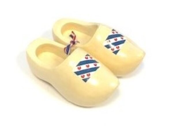 Souvenirclogs with flag 10cm