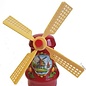 Souvenirs windmill red 14 cm