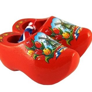 Orange souvenir clog