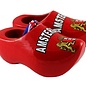 Rote Souvenir Clog Amsterdam