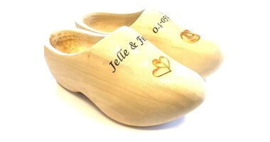 Jubileum klompen - Trouwklompen