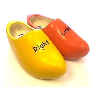 Kinder Holzschuhe Links / Rechts