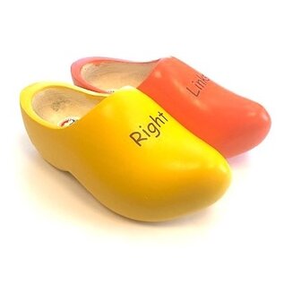 Kinder Holzschuhe Links / Rechts