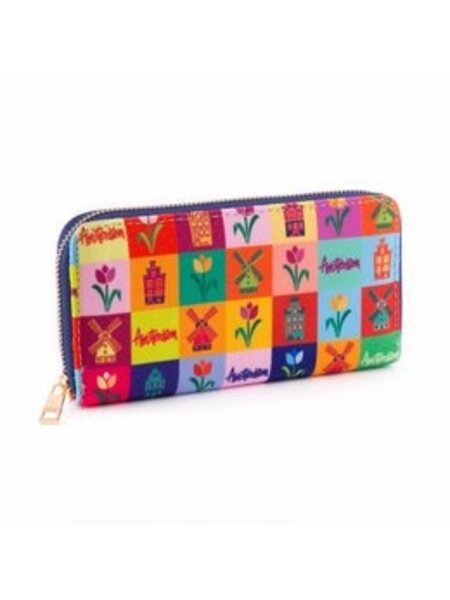 Purse tulips and windmill