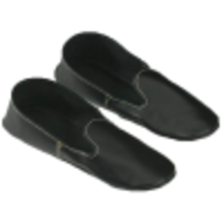 Leder-Clog-Slipper – Leder-Clog-Socke