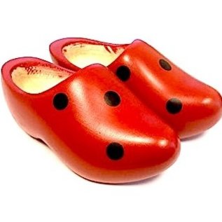 Ladybugs children's wooden shoes