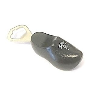 Bottle opener clog with logo