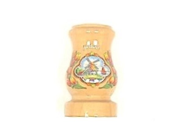 Nijhuis klompenfabriek Transparent wooden vase