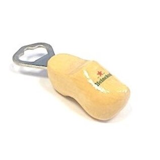 Bottle opener clog with logo