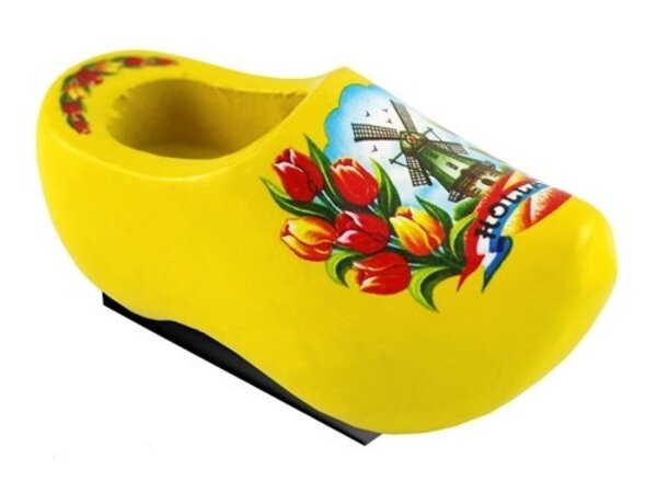Nijhuis klompenfabriek Magnet clog yellow