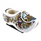  White magnet clog poly windmill