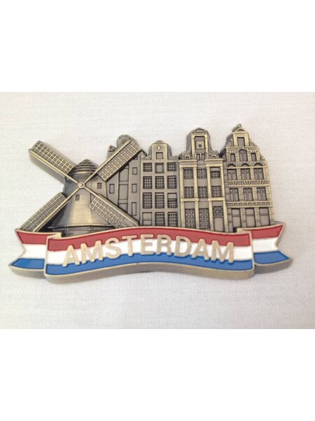 Magnet Amsterdam Gracht Metall
