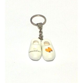 Keychain clog with text