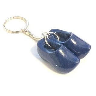 Keychain clog with text