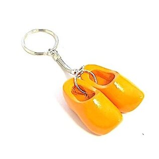 Keychain clog with text