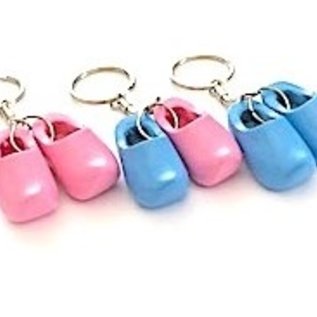 Birth clog on a key ring