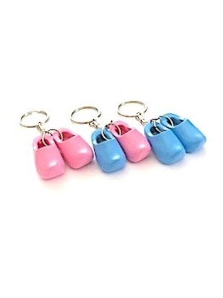 Birth clog on a key ring