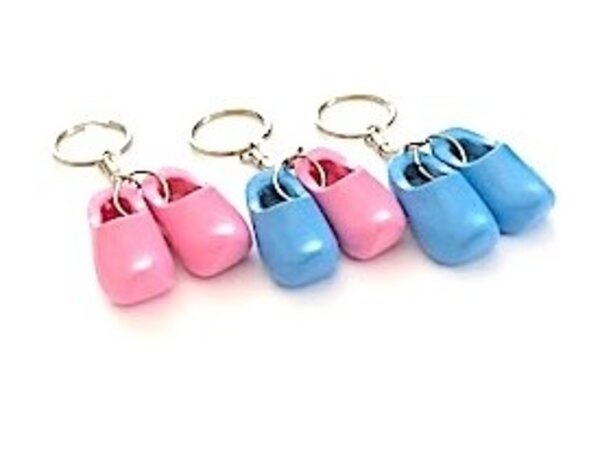 Birth clog on a key ring