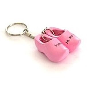 Birth clog on a key ring