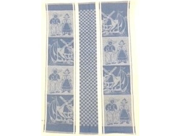 Tea towel Dutch print