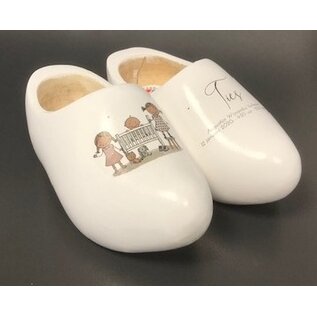 birth clogs with a name and date or an image.
