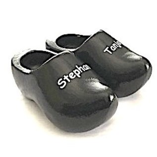 birth clogs with photo or text 14 cm