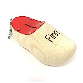 Piggy bank clog with engraving