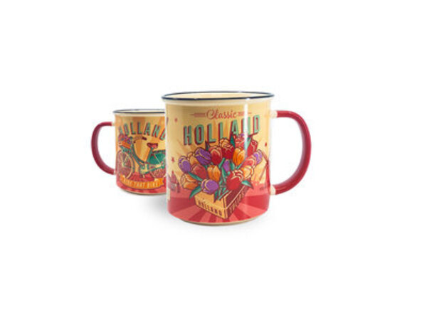 Mug vintage tulips