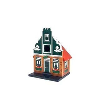 Vogelhaus Stein Glockengiebel Zaanse Schans