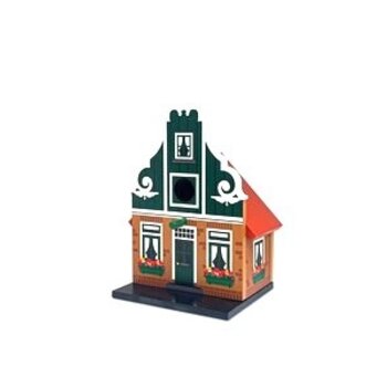 Vogelhaus Stein Glockengiebel Zaanse Schans