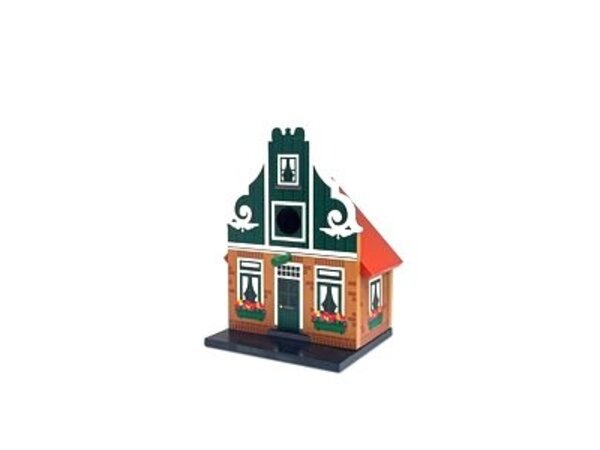 Vogelhuis stenen klokgevel Zaanse Schans