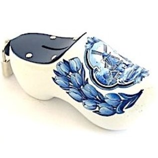 Piggy bank clog delft blue