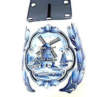 Piggy bank clog delft blue