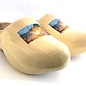 Wooden shoes with photo