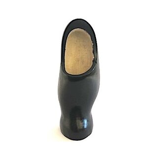 Clogs on foot in color
