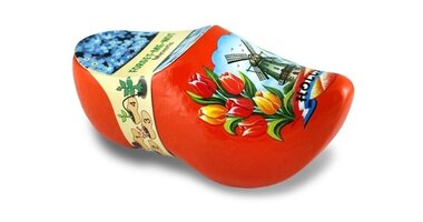 Klompjes met bloemetjes