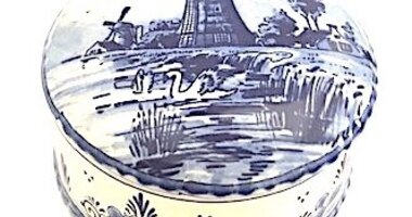 Delftsblauwe souvenirs