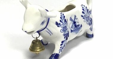 Delftsblauwe koe