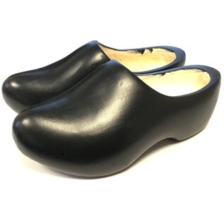 Schwarz Holzschuhe in allen Größen