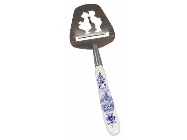 Cheese slicer with kissing couple