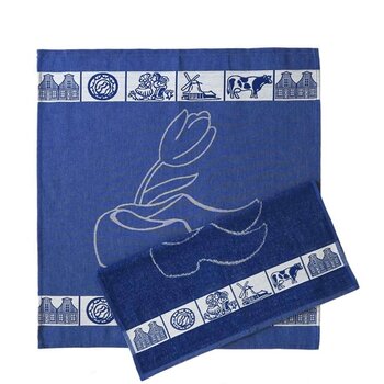 Geschirrtuch "Dutch" Blau