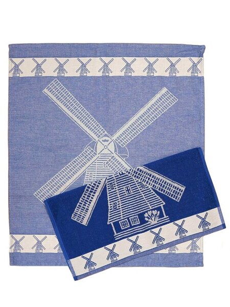 Theedoek Delftsblauwe Molen