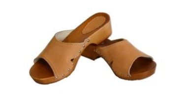 Houten sandalen