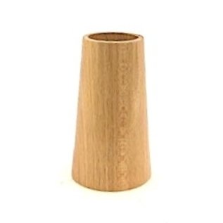 Large wooden design vase