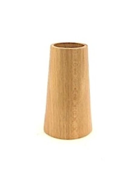 Small wooden design vase