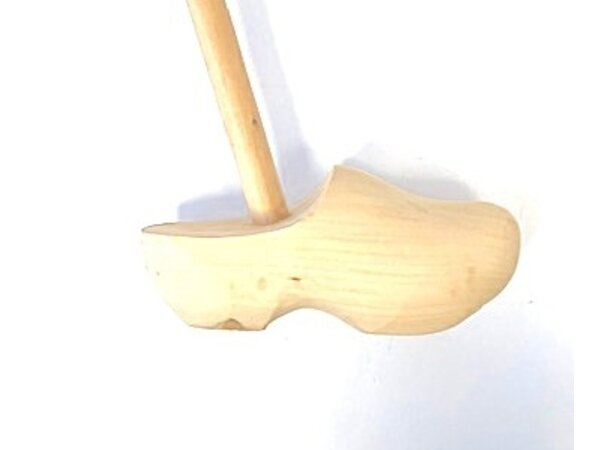 golf klomp met steel geschuurd