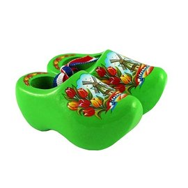 souvenirs clogs green 10cm